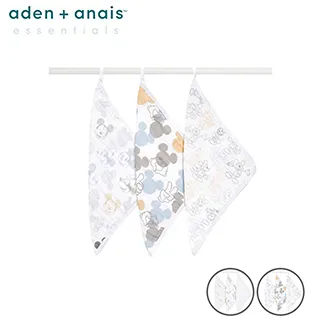 【Aden＆Anais】方巾3入/魔幻米奇米妮 歷史價格詳細信息