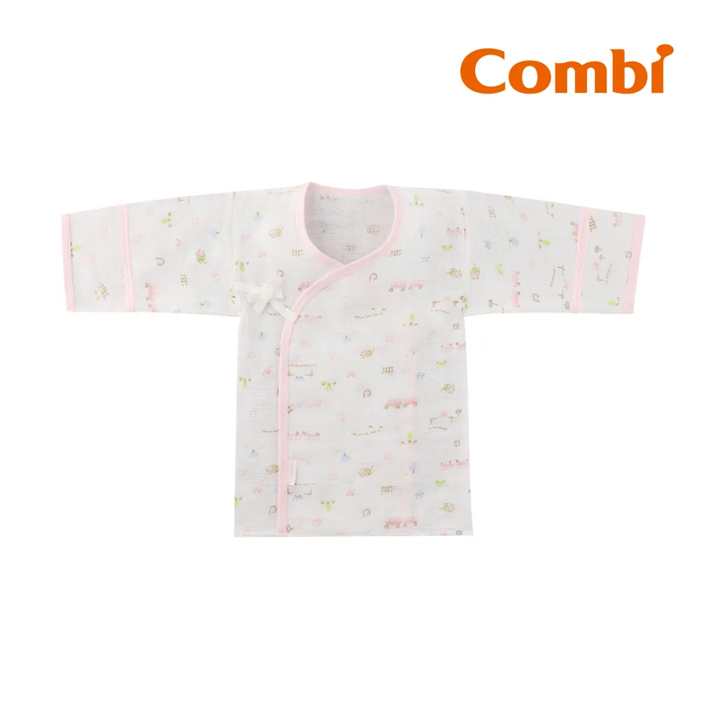 《 Combi 》 純棉柔紗紗布肚衣2入組-快樂車車 (二色可選) 歷史價格詳細信息