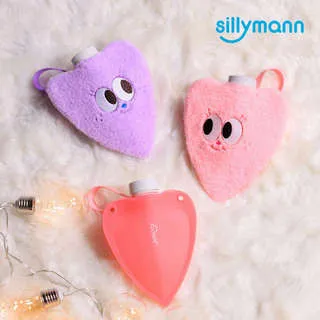韓國sillymann 100%鉑金矽膠心型水瓶250ml 歷史價格詳細信息