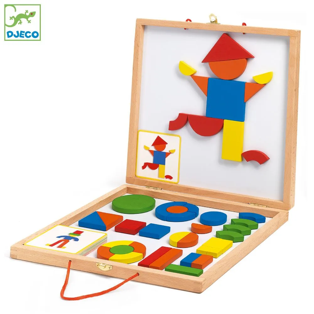 【Djeco 智荷】幾合造型磁鐵拼圖盒 價格比較,價格查詢,歷史價格詳細信息
