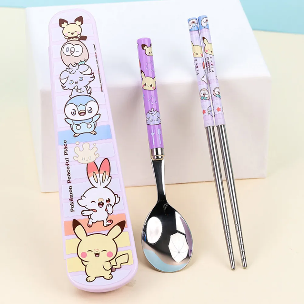 韓國Lilfant 寶可夢Pokemon 皮卡丘不鏽鋼餐盤 歷史價格詳細信息