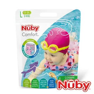 Nuby 游泳尿布3片/包 (男L/女L/男XL/女XL) 四種規格可選 大樹 歷史價格詳細信息
