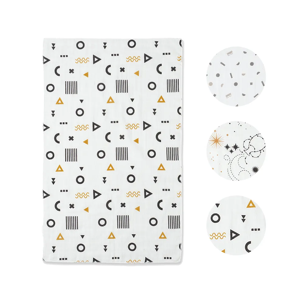 酷咕鴨 KUKU PLUS 紗布澡巾 2入 ( 極簡幾何/十二星座/純真之瞳 ) 3款可選 /嬰兒手帕.口水巾.純棉 歷史價格詳細信息