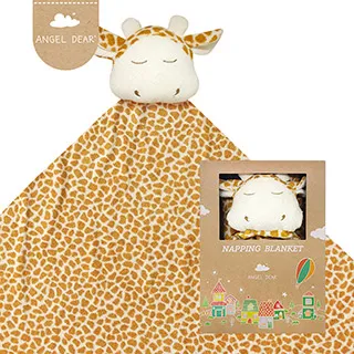 美國 Angel Dear 嬰兒安撫毛毯禮盒 (粉紅鬥牛犬) 歷史價格詳細信息