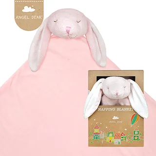 美國 Angel Dear 嬰兒安撫毛毯禮盒 (粉紅鬥牛犬) 歷史價格詳細信息