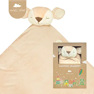 美國 Angel Dear 嬰兒安撫毛毯禮盒 (粉紅鬥牛犬) 歷史價格詳細信息