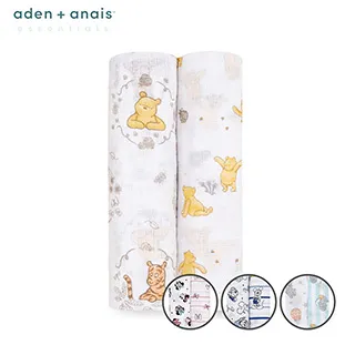 aden+anais 迪士尼 經典多功能包巾4入 112x112cm (多款可選)｜蝦幣10倍送【甜蜜家族】 歷史價格詳細信息