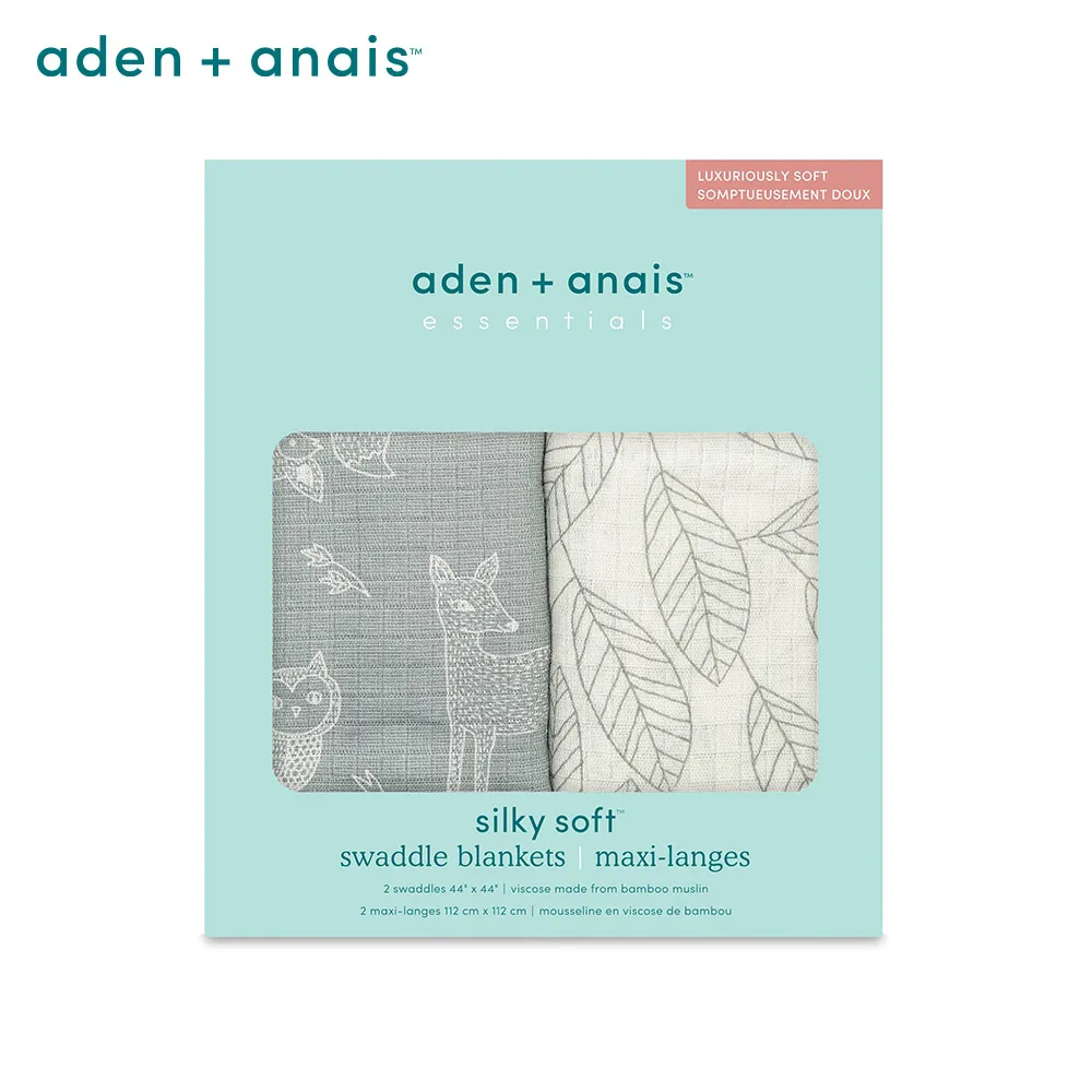 【Aden & Anais】竹纖維多功能包巾2入/森林之友 歷史價格詳細信息