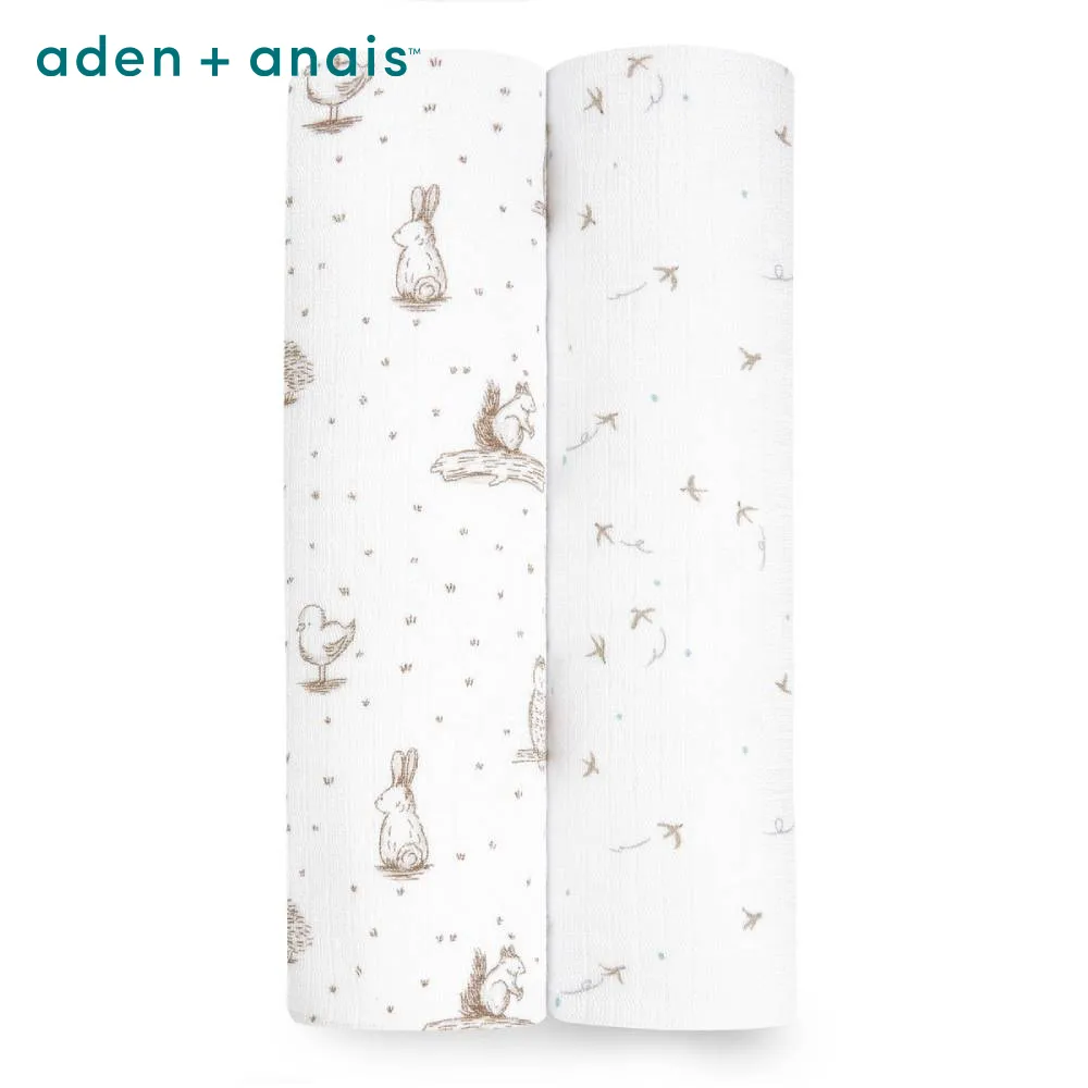 【Aden & Anais】竹纖維多功能包巾2入/森林之友 歷史價格詳細信息