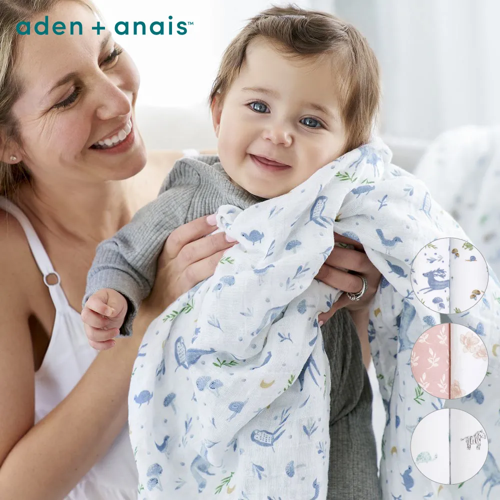 【Aden & Anais】有機棉多功能包巾2入/草原動物 歷史價格詳細信息