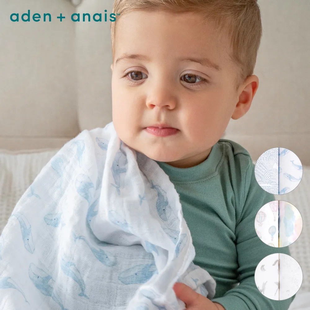 【Aden & Anais】有機棉多功能包巾2入/草原動物 歷史價格詳細信息