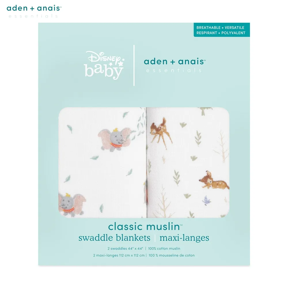 aden+anais 迪士尼 經典多功能包巾4入 112x112cm (多款可選)｜蝦幣10倍送【甜蜜家族】 歷史價格詳細信息