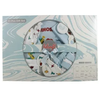 【Elegant kids】11件式嬰兒彌月禮盒-BB3015 歷史價格詳細信息