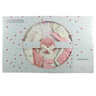 美國Elegant kids彌月禮盒-粉色蝴蝶11件式禮盒 歷史價格詳細信息