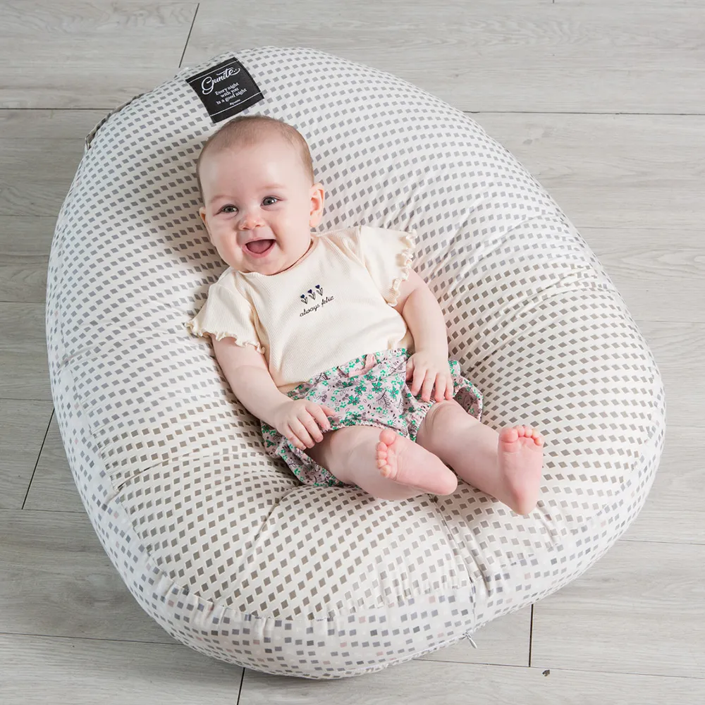 【gunite】寶寶懶骨頭_包覆機能親子互動窩(多功能哺乳枕睡窩床中床-多色可選) 歷史價格詳細信息