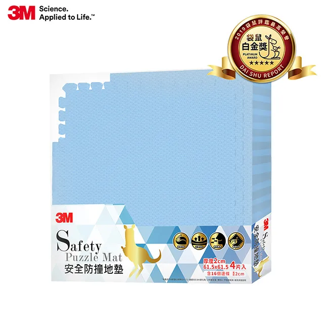 3M 9936E 安全防撞地墊-礦石藍 (61.5CM)2入組 歷史價格詳細信息