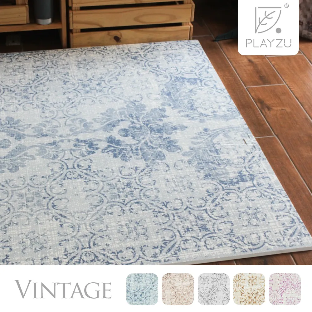 PLAYZU 歐美設計無毒巧拼地墊 北歐風系列(58x58x1.2cm) 6入組-多款可選 歷史價格詳細信息