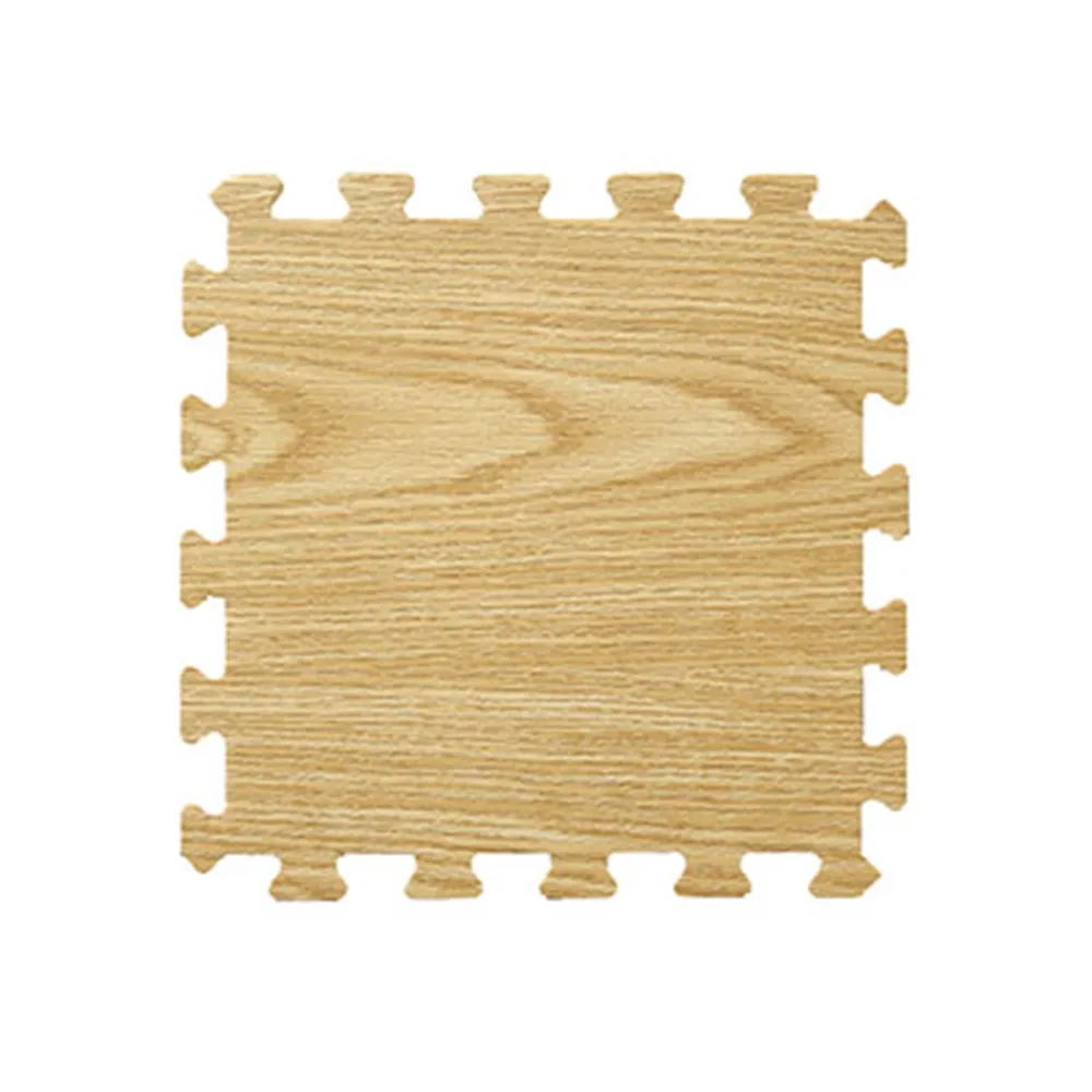 【新生活家】EVA耐磨拼花木紋地墊-深色32x32x1cm 6入 歷史價格詳細信息