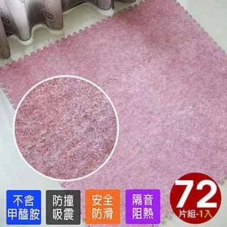 磨毛巧拼地墊-8入(藍色+紅色/72片) 歷史價格詳細信息