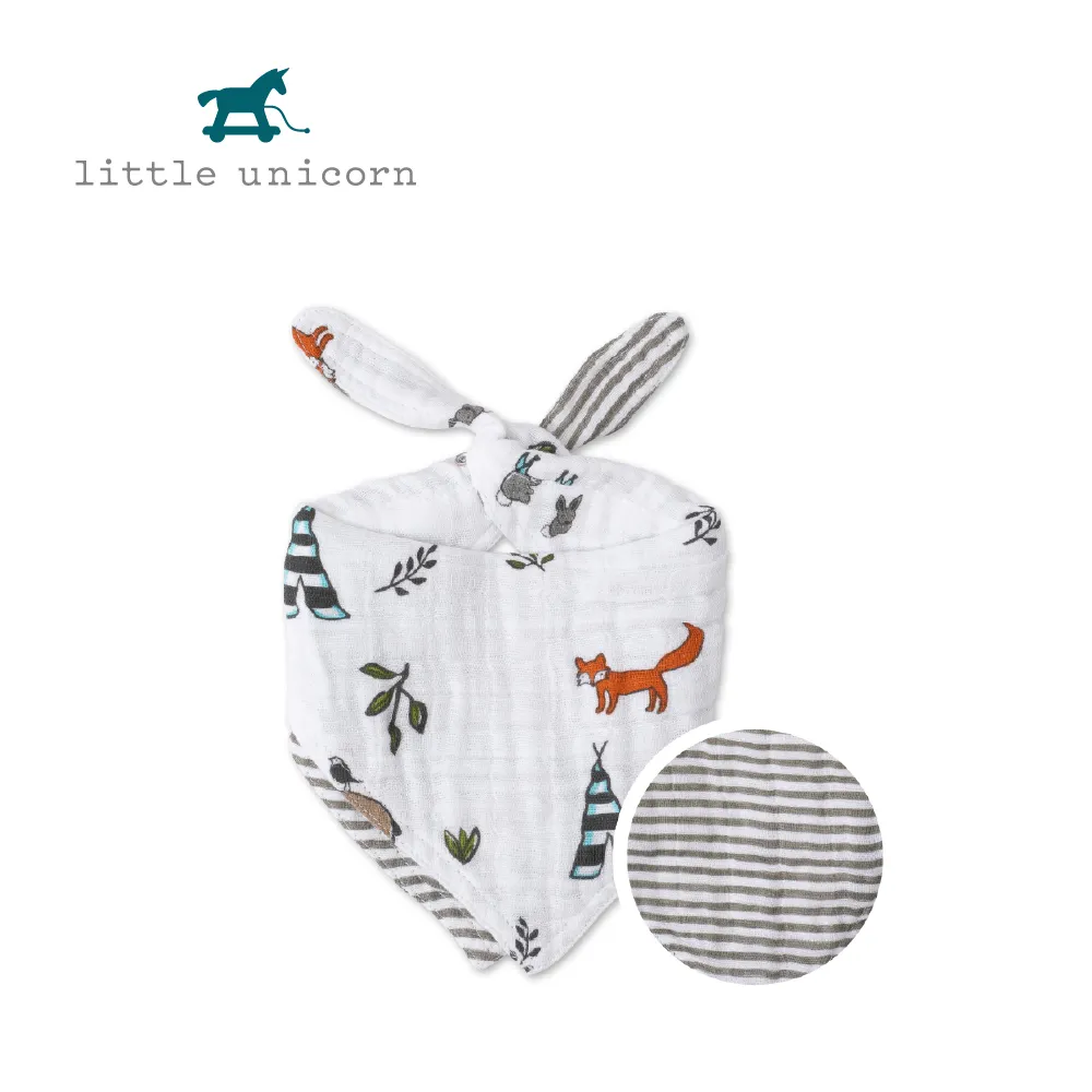 美國 Little Unicorn 純棉雙面三角圍兜單入[免運費] 歷史價格詳細信息