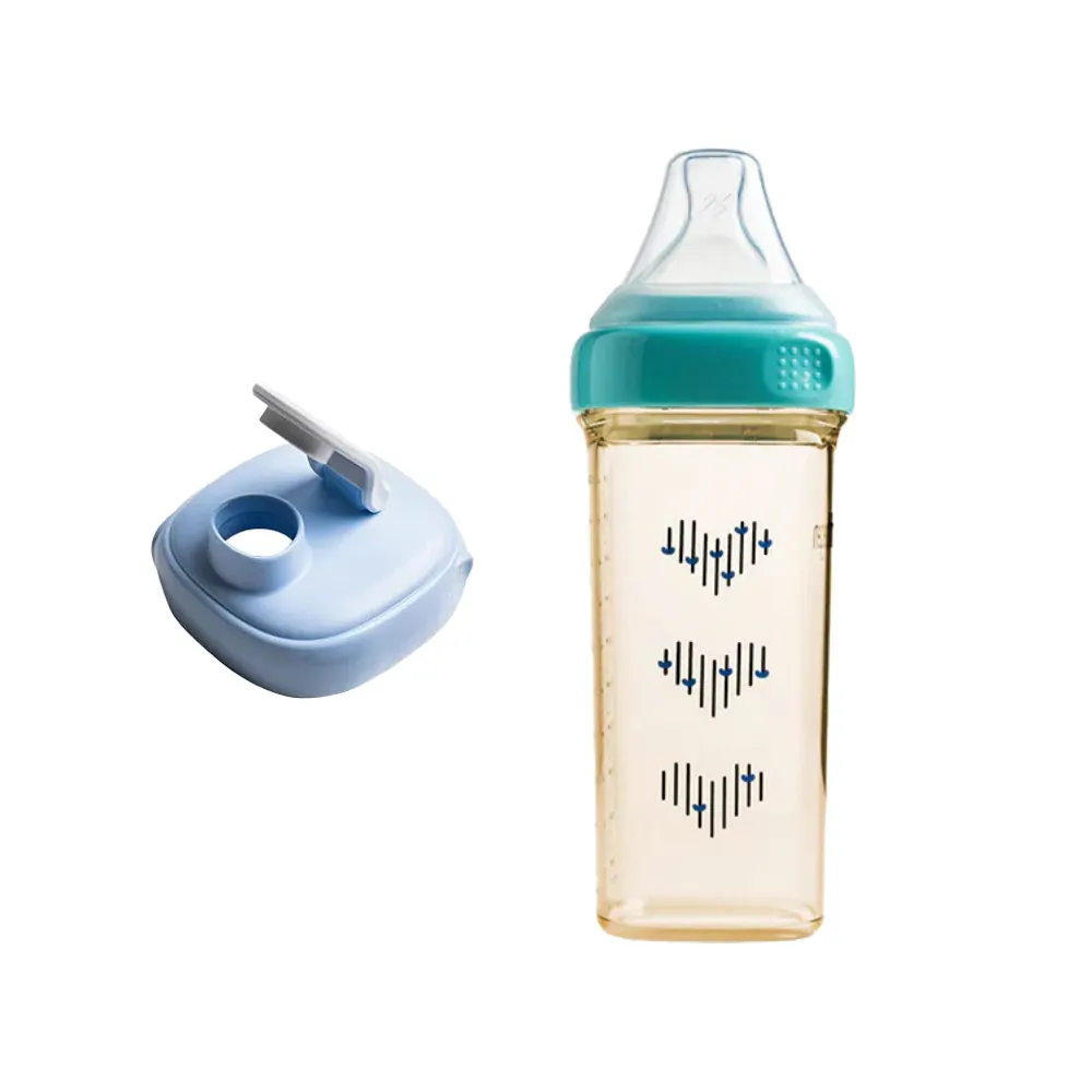 【hegen】 寬口奶瓶 試用組 - (寬口奶瓶 240ml (雙瓶組)+奶嘴慢速 (兩入組)) 歷史價格詳細信息