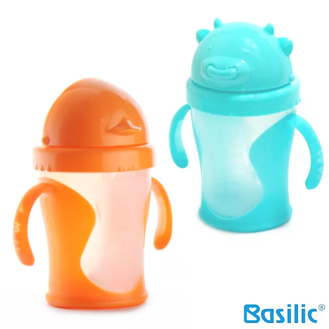 [Basilic 貝喜力克]滑蓋不鏽鋼兩用喝水杯240ml 適合2歲以上防滑杯身與貼心握把 滑蓋式設計安全衛生 D310 歷史價格詳細信息