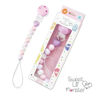 【Sweet Lil Monster】草莓棉花糖冰淇淋固齒器/奶嘴鍊 歷史價格詳細信息