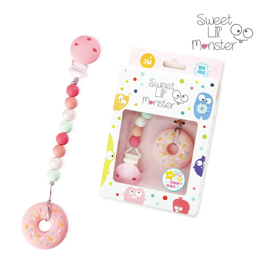 【Sweet Lil Monster】漢堡固齒器/奶嘴鍊 歷史價格詳細信息