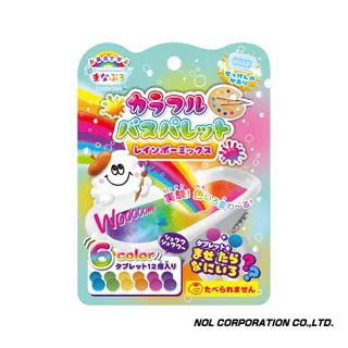 日本 NOL 趣味調色盤入浴錠(3款可選)沐浴球|泡澡球【麗兒采家】 歷史價格詳細信息