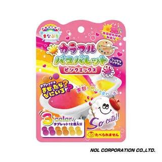 日本 NOL 趣味調色盤入浴錠(3款可選)沐浴球|泡澡球【麗兒采家】 歷史價格詳細信息