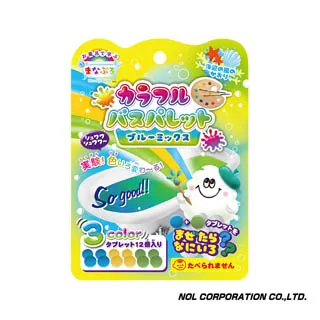 日本 NOL 趣味調色盤入浴錠(3款可選)沐浴球|泡澡球【麗兒采家】 歷史價格詳細信息