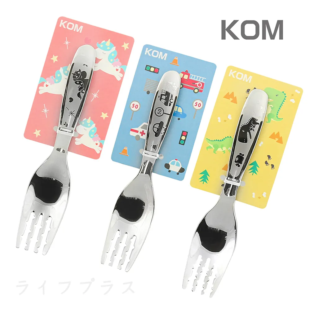 【KOM】316不鏽鋼兒童叉3入組(獅子/企鵝/鯨魚各一) 歷史價格詳細信息