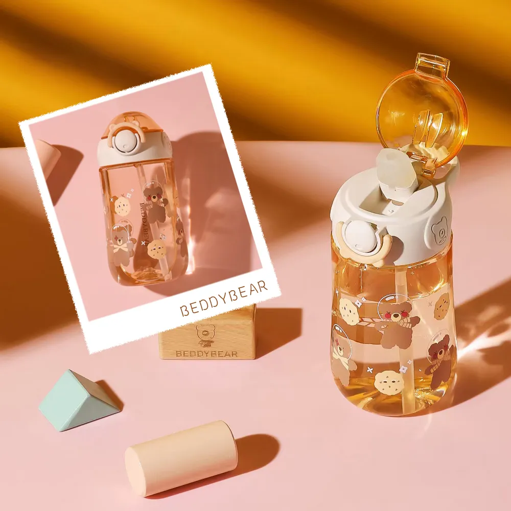 【韓國BEDDYBEAR杯具熊】四葉草口袋系列兒童保溫瓶630ml(款式任選) 歷史價格詳細信息