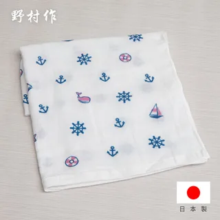 【日本野村作】Baby Gauze兒童棉紗浴巾-小火車 歷史價格詳細信息