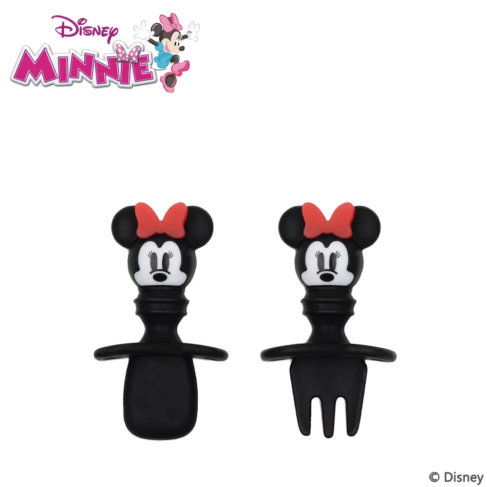 Bumkins 迪士尼寶寶矽膠湯叉組(米奇/米妮/維尼) 米菲寶貝【新色上市】 歷史價格詳細信息