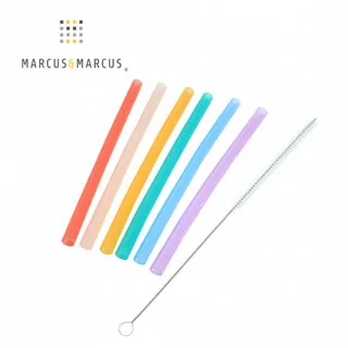 MARCUS＆MARCUS　動物樂園果凍矽膠吸管2入組 - 多款任選 歷史價格詳細信息