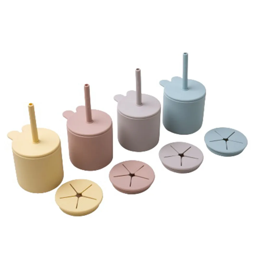 矽膠零食杯 馬卡龍色 零食盒 雙耳握把 點心杯 零食碗 幼兒學習杯 喝水杯 兒童水杯 RXL009 歷史價格詳細信息