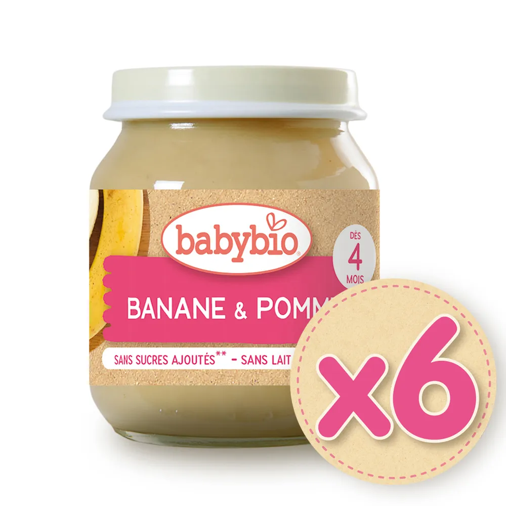 法國Babybio 生機香蕉杏桃纖果泥6m+ 90g Babybio官方直營店 歷史價格詳細信息