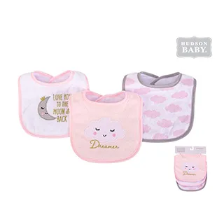 美國 luvable friends  嬰幼兒口水巾(雙面棉質)圍兜5入組_仙人掌(LF51780) 歷史價格詳細信息