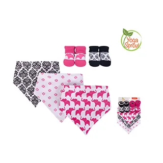 純棉三角巾 3入 雙層 嬰兒口水巾 雙釦領巾圍兜 新生兒 卡通口水巾 圍兜 SU11716 歷史價格詳細信息