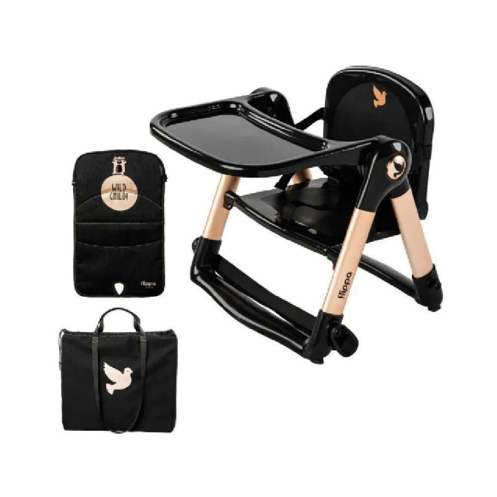 英國 Apramo QTI Flippa 摺疊式兒童餐椅-芋香紫 歷史價格詳細信息