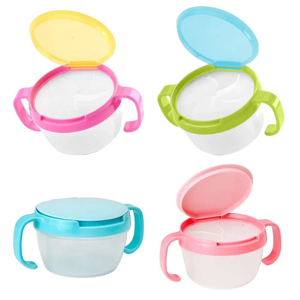 零食杯 Japan Mami 寶寶雙柄防漏零食罐 零食碗 零食盒 點心杯 RA4024 歷史價格詳細信息