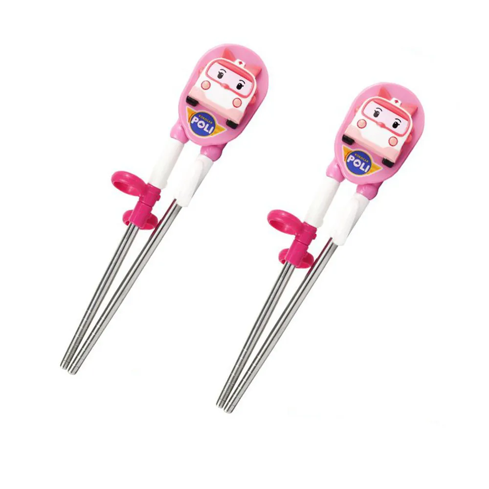 Poli - 韓國原裝進口波力兒童學習筷-- 安寶+赫利 歷史價格詳細信息