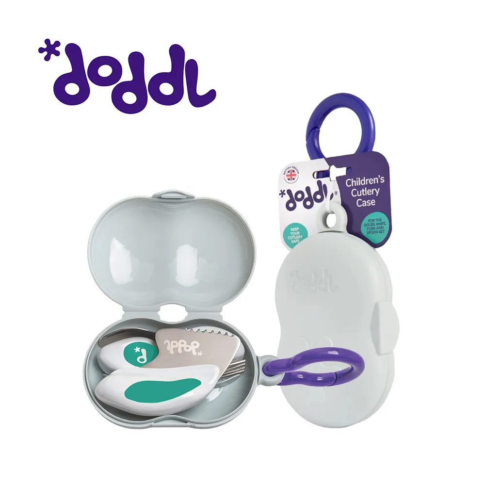 doddl 英國 人體工學嬰兒學習餐具2件組(附攜帶盒)-湖水綠 歷史價格詳細信息