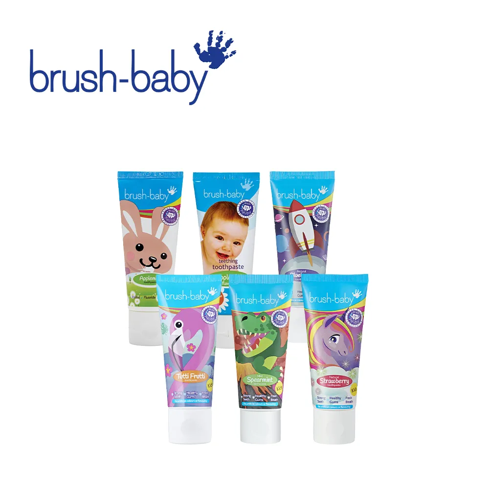 Brush Baby固齒潔牙刷-粉綠(二入) 乳齒牙刷 乳牙刷 口腔保健【台灣現貨】 歷史價格詳細信息