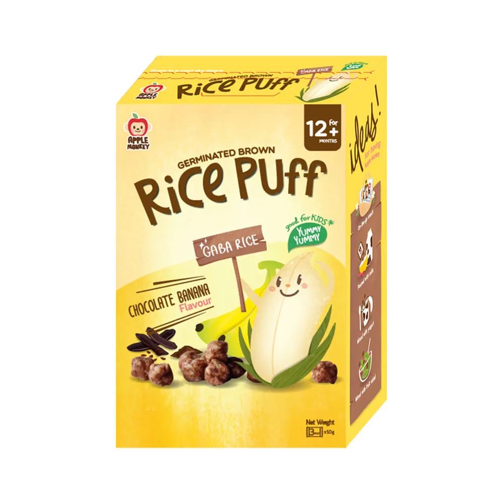 泰國【Apple Monkey】愛啵寶寶 發芽糙米 小米香 原味(30g) 歷史價格詳細信息