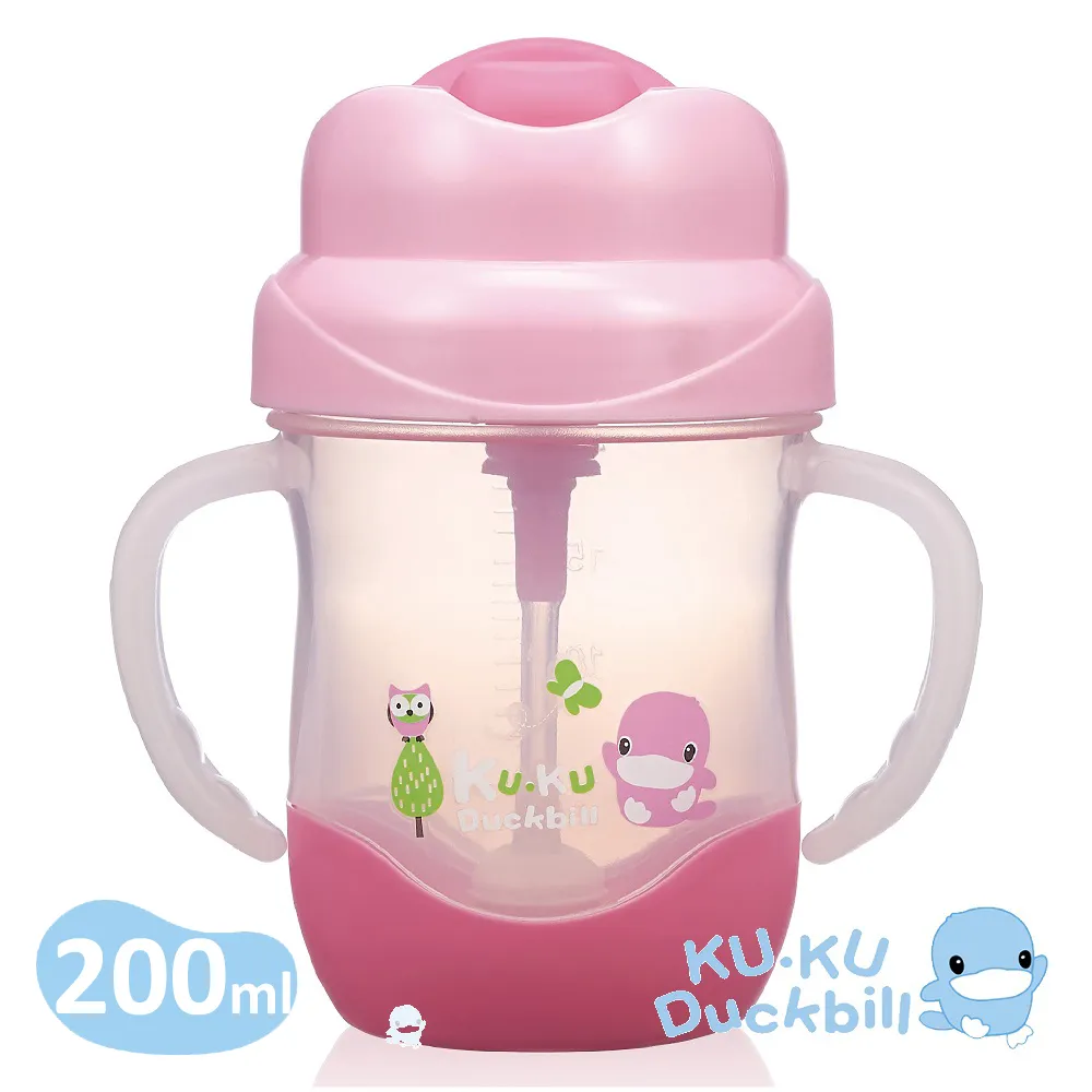KU KU 酷咕鴨 酷樂喝水杯二代 - 粉色【佳兒園婦幼館】 歷史價格詳細信息