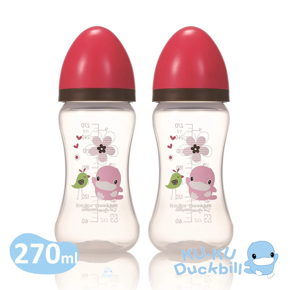 酷咕鴨 歐風經典PP寬口奶瓶-270ml 歷史價格詳細信息