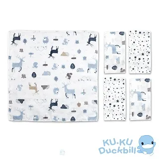 酷咕鴨北歐迷境森林紗 布手帕5入(藍星森林/粉彩森林) 價格比較,價格查詢,歷史價格詳細信息