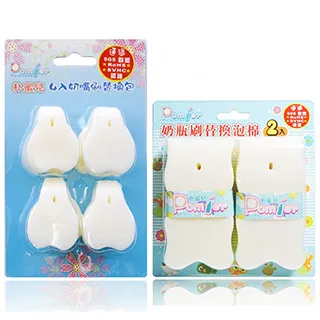 韓國Premier高密度泡棉360度旋轉奶瓶刷組+替換泡棉組 歷史價格詳細信息